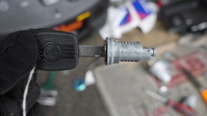 2015 Kenworth Truck plug removed from the  Ignition.