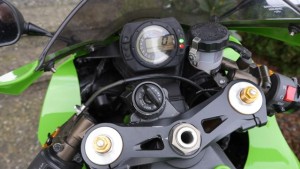 New Key in Motorcycle and starts the Motorcycle