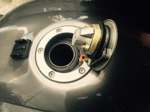 2002 Yamaha R6 Gas Cap Picked Open