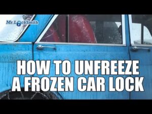How To Unfreeze a Frozen Car Lock | Mr. Locksmith Automotive