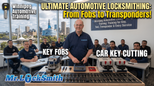 Automotive Locksmith Training Winnipeg Manitoba