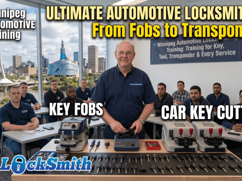 Automotive Locksmith Training Winnipeg Manitoba