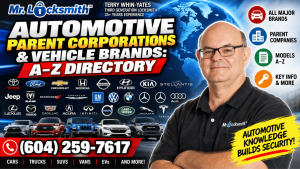 Automotive Parent Corporations & Vehicle Brands A–Z Directory