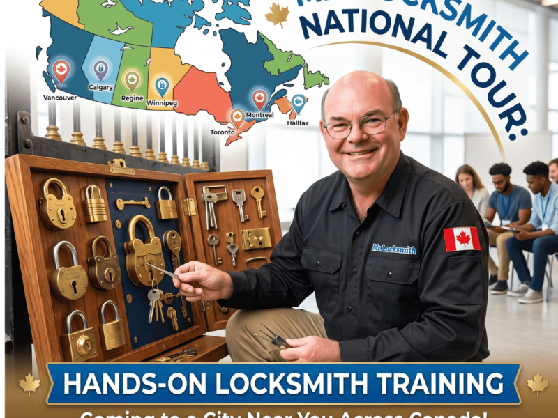 Hands-On Locksmith Training Coming to a City Near You 2026