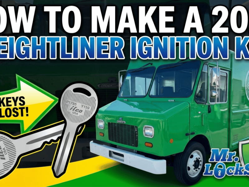 How to Make a 2025 Freightliner Ignition Key