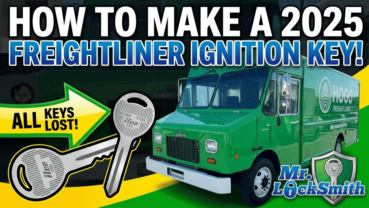 How to Make a 2025 Freightliner Ignition Key