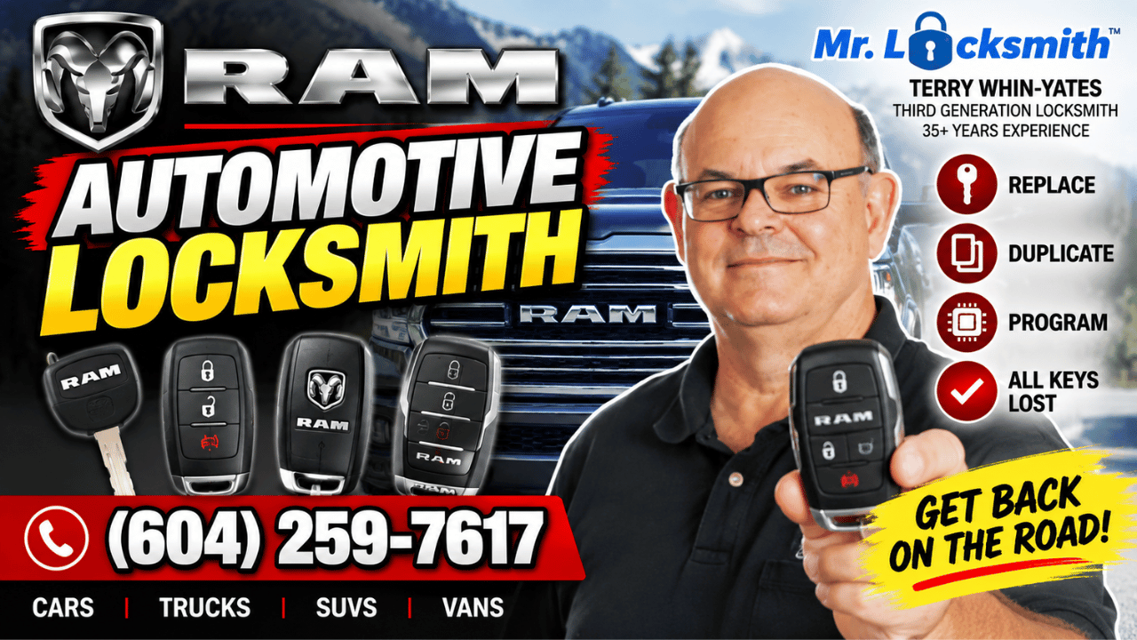 Ram Automotive Locksmith & Key Replacement